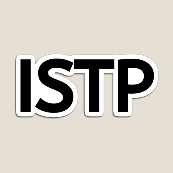 Item preview, ISTP designed and sold by IntrovertWorld.