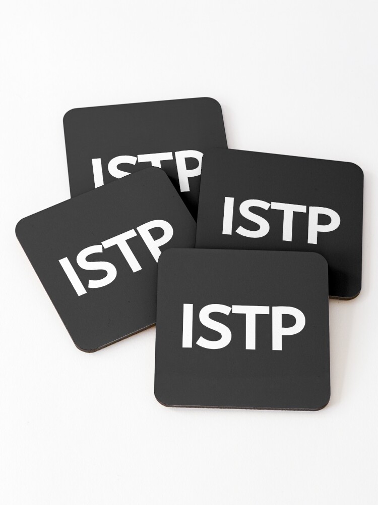 Thumbnail 1 of 5, Coasters (Set of 4), ISTP designed and sold by IntrovertWorld.