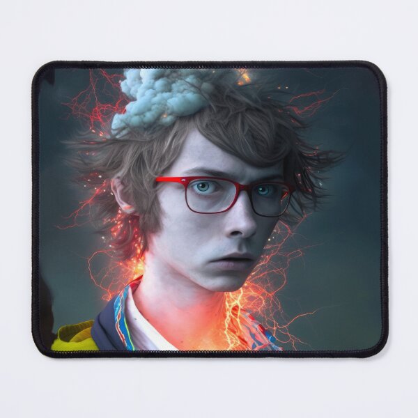 Item preview, Elektrik Portrait 08 designed and sold by MartianBunnyH.