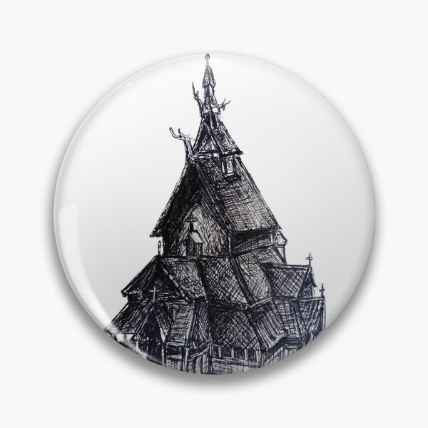 Item preview, Old cathedral designed and sold by Aquarelastudio.