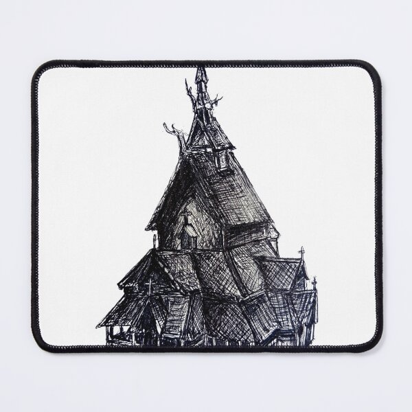 Item preview, Old cathedral designed and sold by Aquarelastudio.