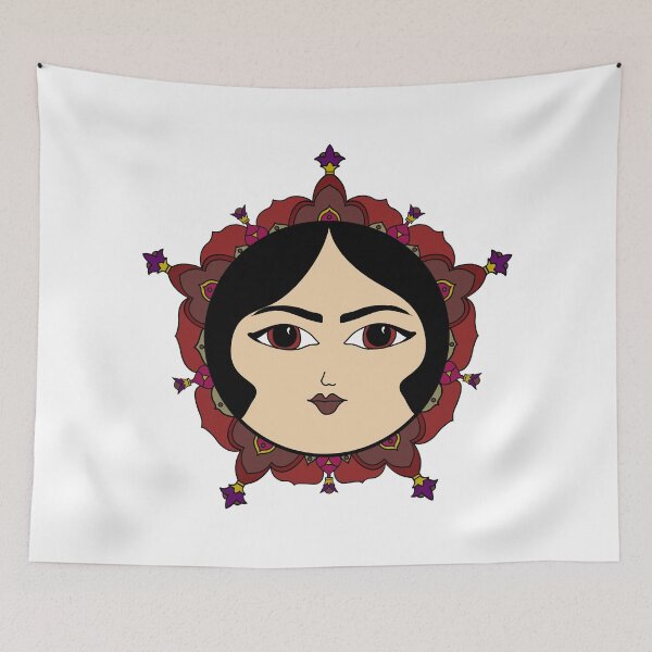 Item preview, Persian girl - Persian (iranian) art designed and sold by Persian Pride Official.