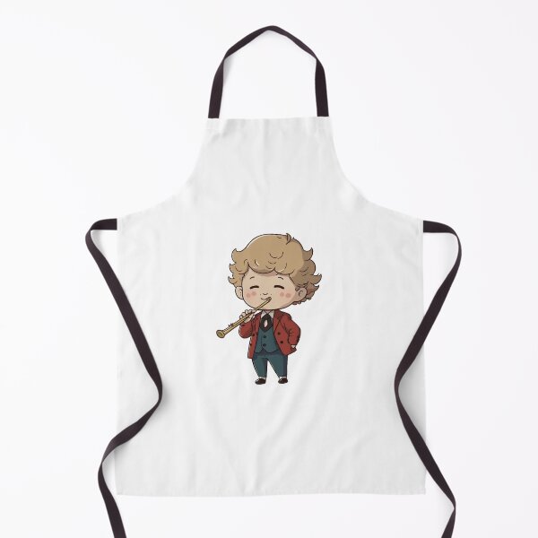 Item preview, Boy happily blowing recorder designed and sold by kyoungwon Woo.