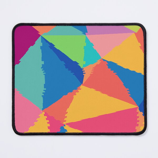 Item preview, Geometric triangles pattern,pastel colors designed and sold by cutecrazytshirt.