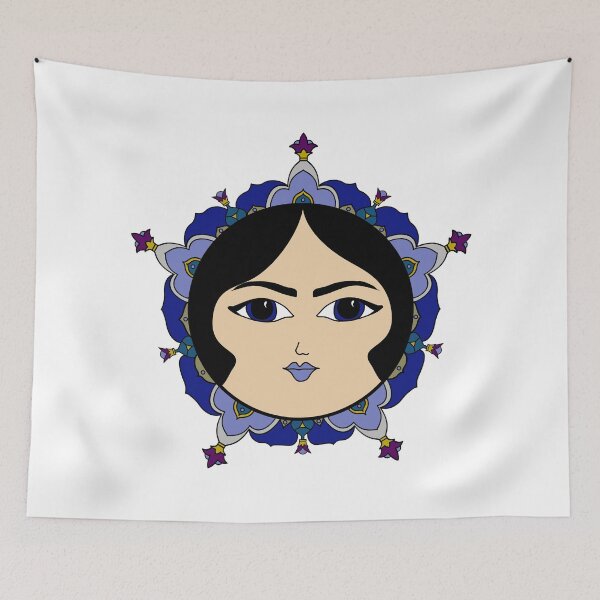 Item preview, Persian girl - Persian (iranian) art designed and sold by Persian Pride Official.
