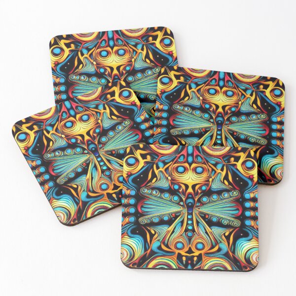 Item preview, Psychedelic Pattern - Alien designed and sold by Stacey Hallock.
