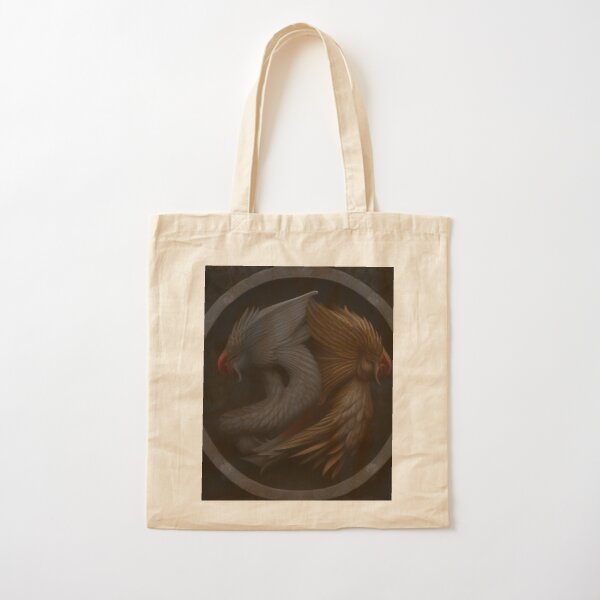 Simurgh is the royal emblem of the Sassanian Empire Cotton Tote Bag
