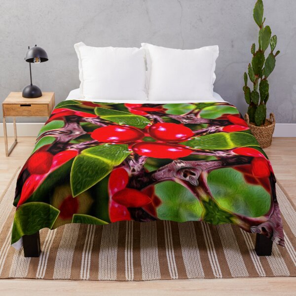 Item preview, Red Holly Pattern designed and sold by Patternflower.