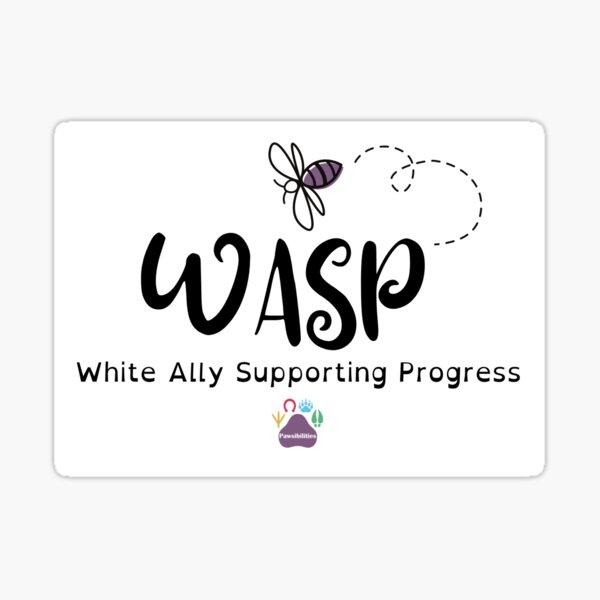 WASP Stickers - Pawsibilities Vet Med Sticker
