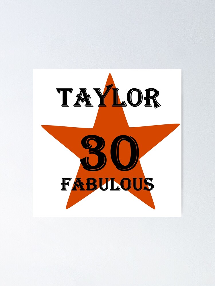 Imagen 1 de 3, Póster con la obra Celebrate Taylor beign old (30) in Winter Sky, Gordons Green, diseñada y vendida por TechsQuickArt.
