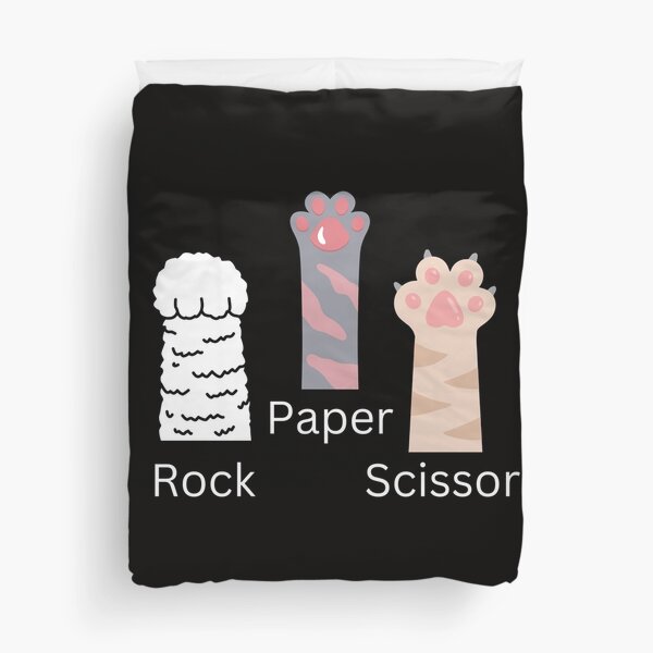 Artikel-Vorschau von Rock, Paper, Scissors   Cat Paws, designt und verkauft von RascalsDesigns.