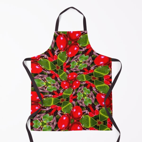 Aperçu de l'œuvre Motif de houx rouge créée et vendue par Patternflower.