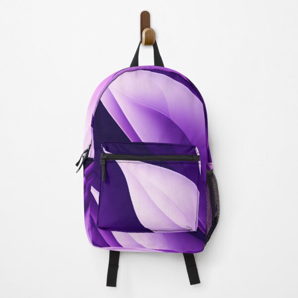 Item preview, Pink and Purple Leaf on Black designed and sold by calibrit.