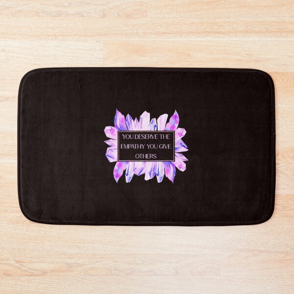 Item preview, You deserve the empathy you give others / kindness / self love / therapy / empathy / anxiety / depression / bpd  designed and sold by ae-samantha.
