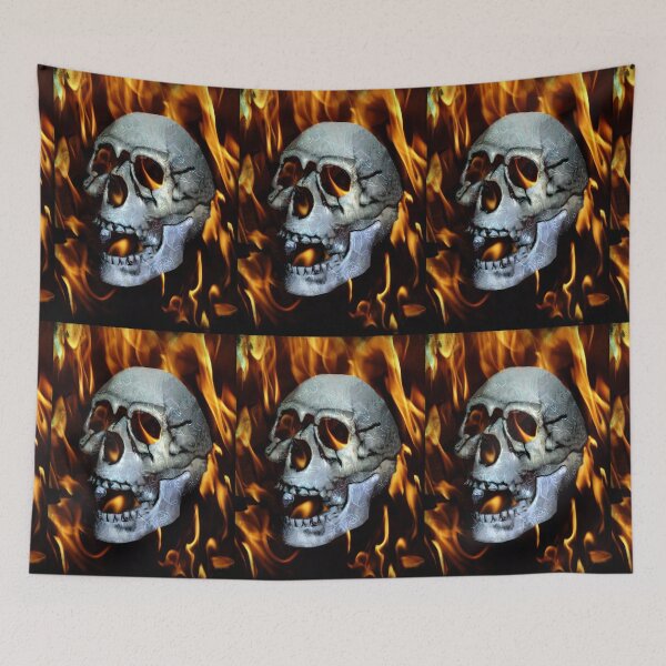 Item preview, Fiery Skull designed and sold by CarolM.