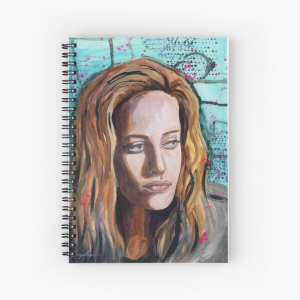 Darlene Alderson Mr Robot Spiral Notebook
