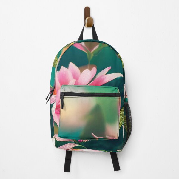 Item preview, a group of pink flowers with green leaves designed and sold by DesignAtYO.