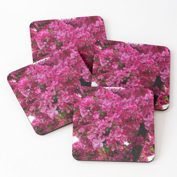 Item preview, Magenta Flowering Crabapple designed and sold by bjtomiko.