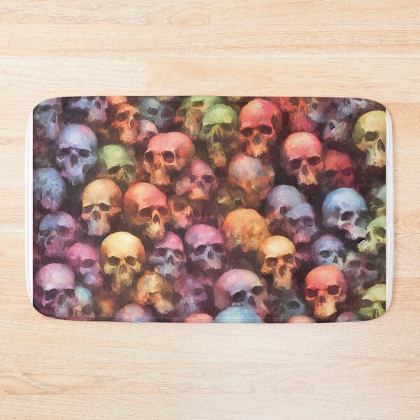 Item preview, Many multi coloured skulls  designed and sold by David-Howells.