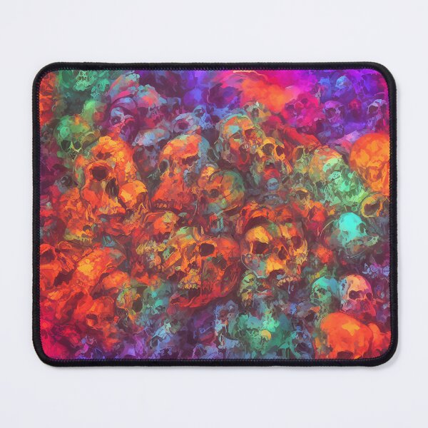 Item preview, Many multi coloured skulls  designed and sold by David-Howells.