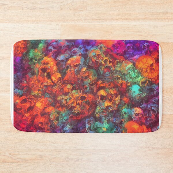 Item preview, Many multi coloured skulls  designed and sold by David-Howells.