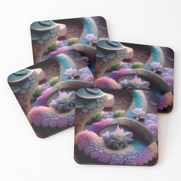 Item preview, a close up of a flower on a rock designed and sold by DesignAtYO.