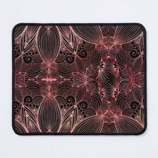 Item preview, Mandala Etching 2.15.23, Pink and Black  designed and sold by Kristi Duggins.