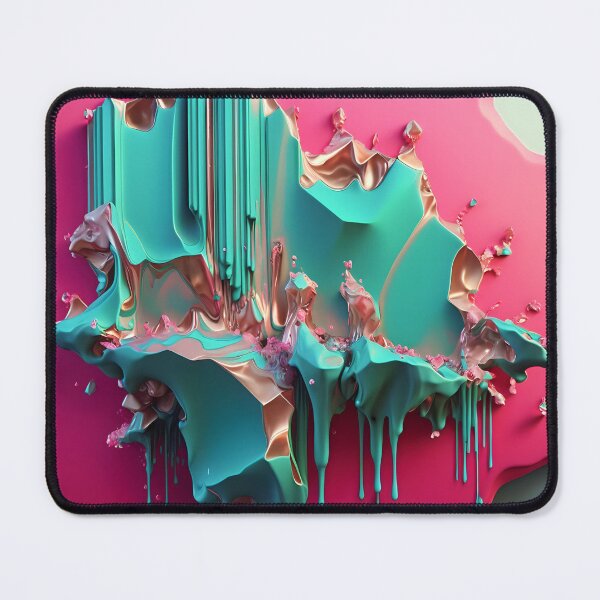 Item preview, AI Pink Plaque Drip designed and sold by KazNebel.