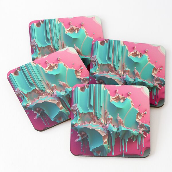 Item preview, AI Pink Plaque Drip designed and sold by KazNebel.