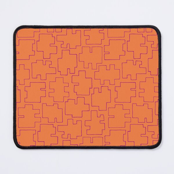 Item preview, Geo Puzzle – Orange & Berry designed and sold by natmytype.