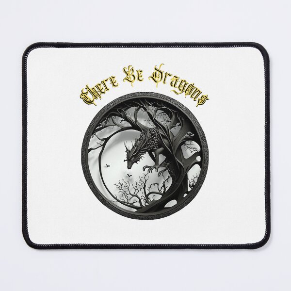 Item preview, There Be Dragons (Blk 02 of a series) designed and sold by SteampunkMoai.