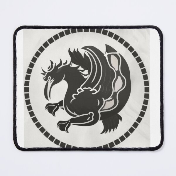Simurgh is the royal emblem of the Sassanian Empire Mouse Pad