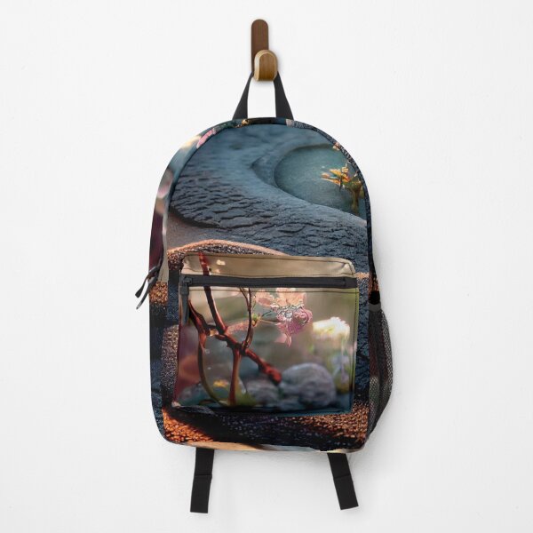 Item preview, a rock garden with flowers in the middle of it designed and sold by DesignAtYO.