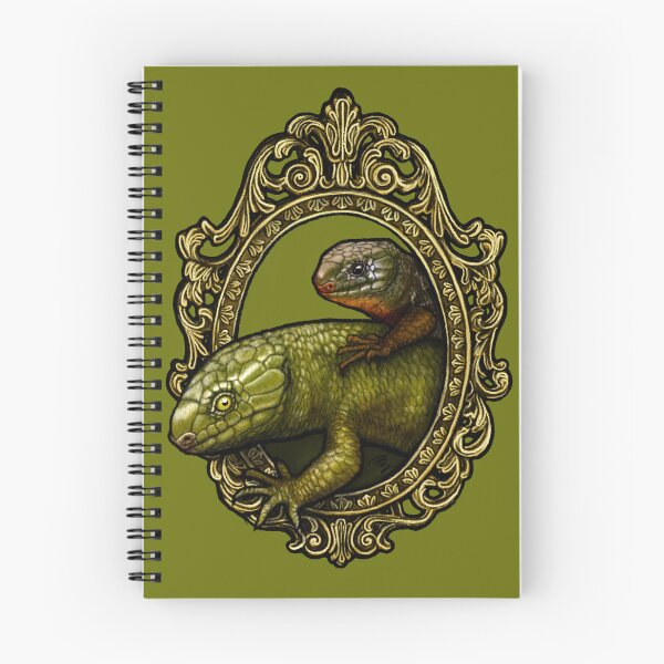 Item preview, Herp Cameo: Solomon Islands Skinks (The Family Lizard) designed and sold by FreyStrandDraws.