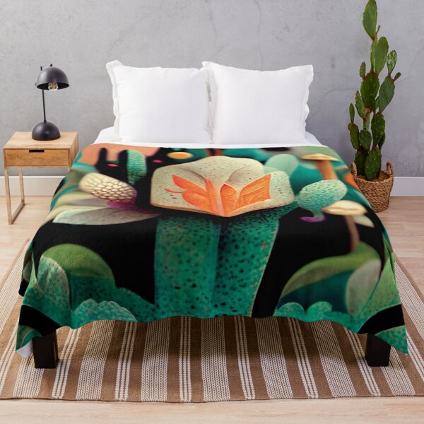 Item preview, a close up of a fake plant with eyes on it designed and sold by DesignAtYO.