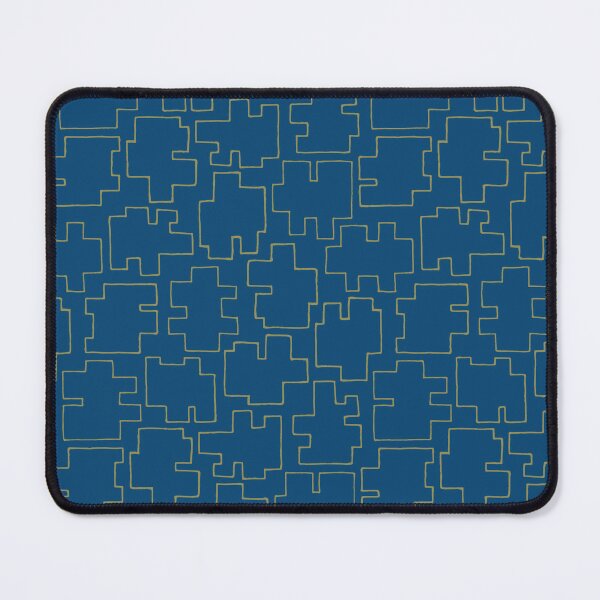 Item preview, Geo Puzzle – Sapphire & Olive designed and sold by natmytype.