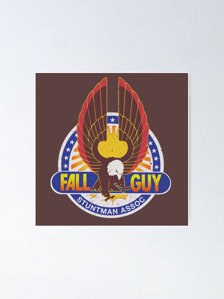 Fall Guy Insignia Logo Stuntman Association Spiral Notebook