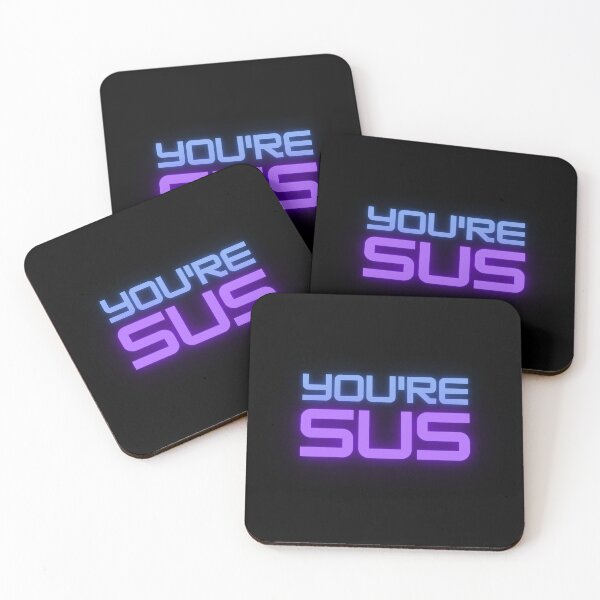 Item preview, You Are Sus Neon Edition designed and sold by dogslovewindows.