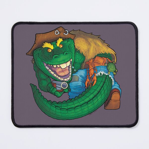 Item preview, Leatherhead The Ragin' Cajun Gator designed and sold by TwEE-N-Toast.