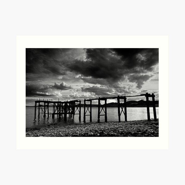 Aberdour Pier Art Print