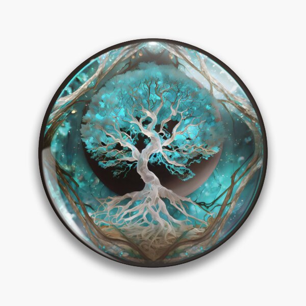 Item preview, Tree Of Life Turquoise Orb designed and sold by KazNebel.