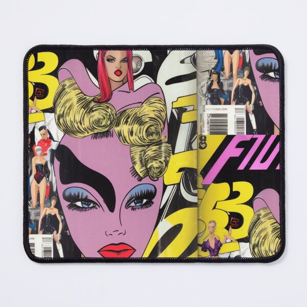 Item preview, Retrofuturism Fashion Comic Book Cover designed and sold by Klickpicks.