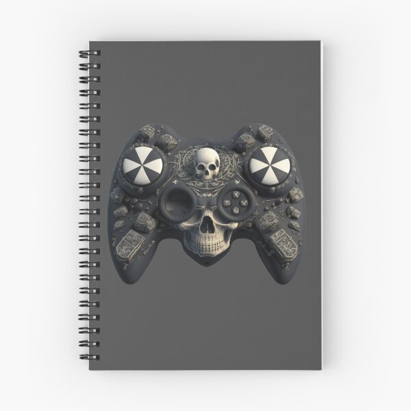 Item preview, Checkered Candyskull Gamepad video game controller designed and sold by DeRosa3DDesigns.