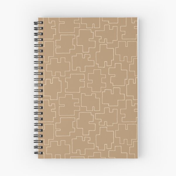 Item preview, Geo Puzzle – Cappuccino & Cream designed and sold by natmytype.