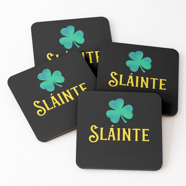 Item preview, Irish Toaste Slàinte St. Patrick's Day Shamrock designed and sold by IceCreamMuseum.