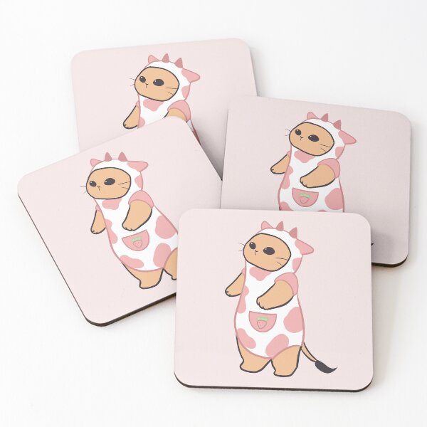 Item preview, Strawberry Cow Costume Cat designed and sold by JentleArt.