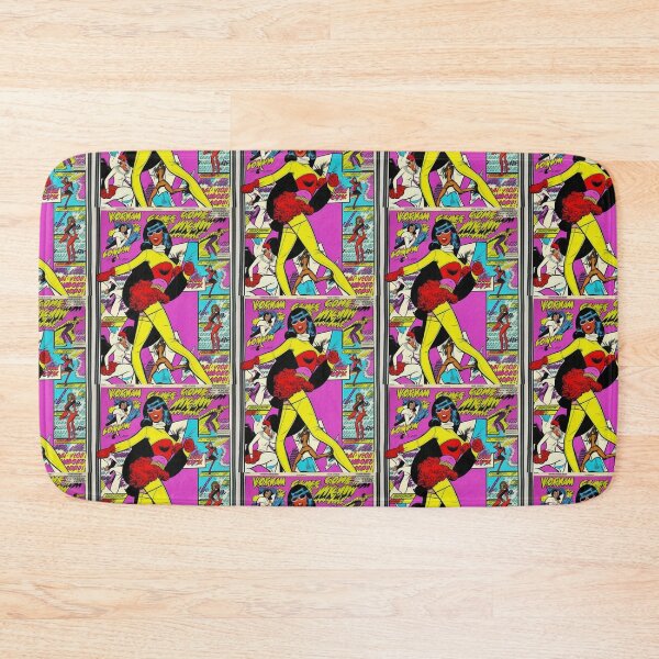 Item preview, Retrofuturism Black Lady Superhero Fashion Comic Book Cover designed and sold by Klickpicks.