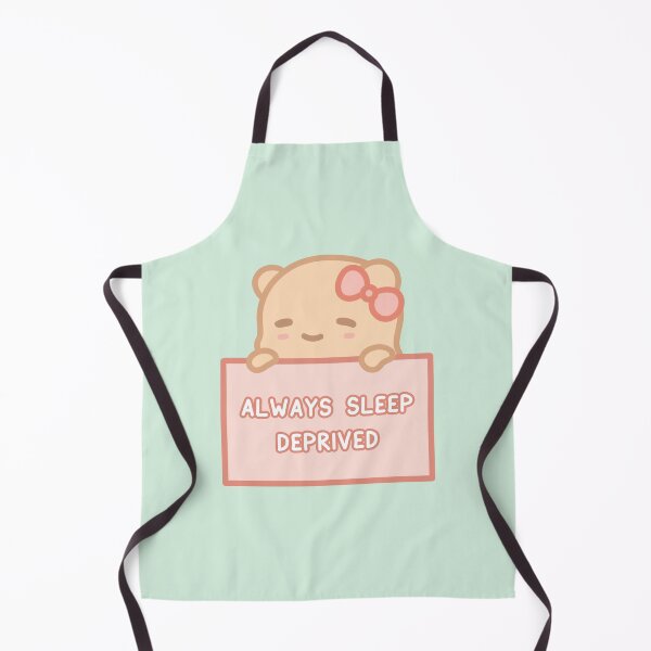 Item preview, cute aesthetic kawaii bear motivational funny meme sleep deprived shirt designed and sold by viyaura.