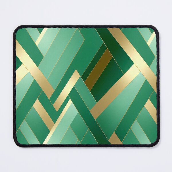 Item preview, mind-blowing green & gold ornament decoration luxury vibe designed and sold by MrLacarte.
