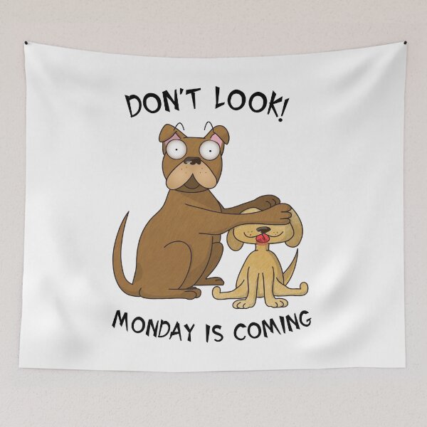 Item preview, French Bulldog Monday designed and sold by Vesna-designs.